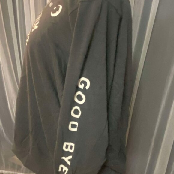 Torrid size 4 (26W) Ouija Board Cozy Fleece Crew Neck Sweatshirt Vintage Black - Picture 4 of 7